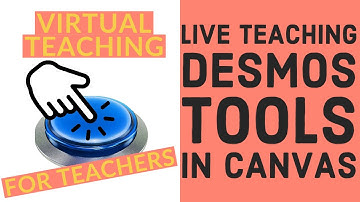 LIVE TEACHING - DESMOS IN CANVAS