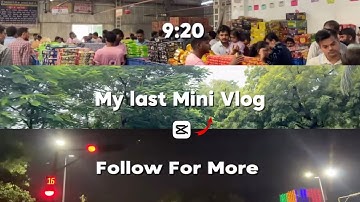 New mini vlog trend | CapCut editing tutorial