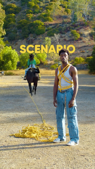 HE TIED HIMSELF TO A HORSE 😱🤯 #worstcasescenario #sadsongs #horse