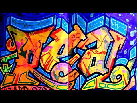 WIZARDS GRAFFITI DRAWINGS (graffitis)