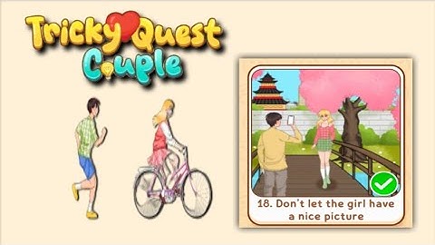 Tricky Quest Couple Level 18 |Don