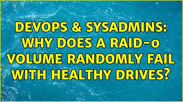 DevOps & SysAdmins: Why does a RAID-0 volume randomly fail with healthy drives? (3 Solutions!!)