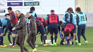 【ハリルJ】日本代表が実践練習に向けすね当て装着！ #長友佑都 #本田圭佑 #香川真司 #宇佐美貴史