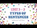 Types of Sentence (Tamil) - P.AKILA VAISHNAVI | English for Infotainment I | Grammar | Prose | Poem