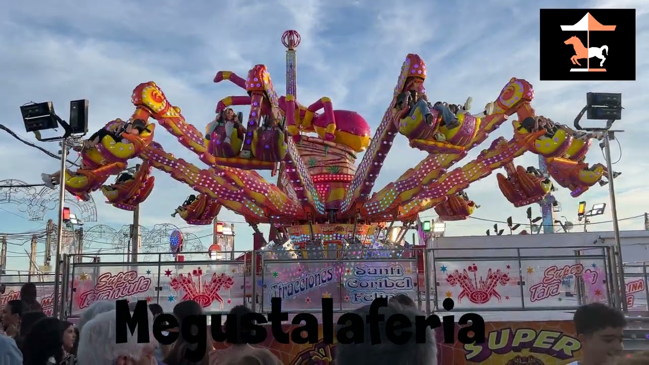 Super Tarántula en la feria de San Juan de Badajoz 2.024