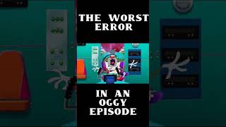 The worst error in an Oggy episode (watch the end and you'll see). #shorts #funny #oggy