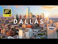 Dallas City Texas USA In 4K ULTRA HD 60FPS Video By Drone 