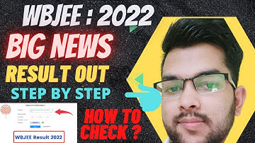 WBJEE 2022 results announced 🔥 | How to chek results live step by step #wbjee2022 #wbjee_results