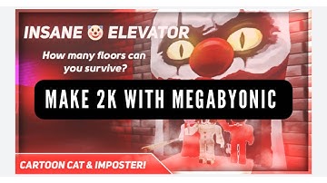 HOW I MADE 2000 INSTANT COINS ON INSANE ELEVATOR [ROBLOX]