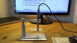 Review of Andonstar USB Microscope from Banggood