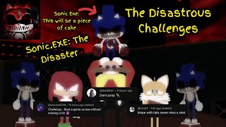 The Disastrous Challenges | Sonic.EXE: The Disaster | Part 1 | Mobile #roblox