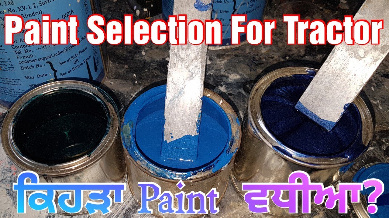Paint Selection For Ford 3600 Tractor Paint Job Modify Tractor