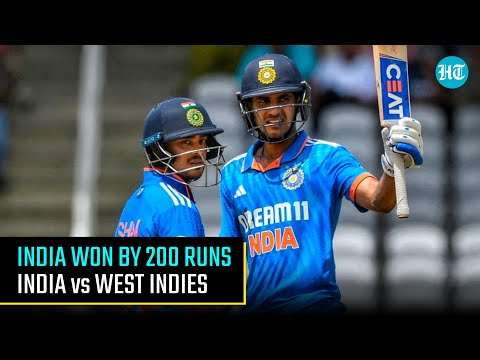 India vs West Indies Match Highlights | India Wins the 3rd ODI | Cricket Canvas | Hindustan Times