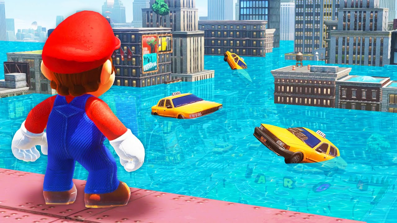 Mario Odyssey, aber ALLES ist unter WASSER!