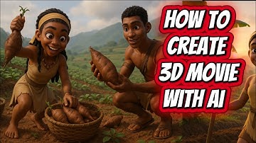 How to create 3D movies with ai free , tutorial 