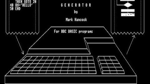 Flowchart Generator Software for BBC Micro running on BeebEm