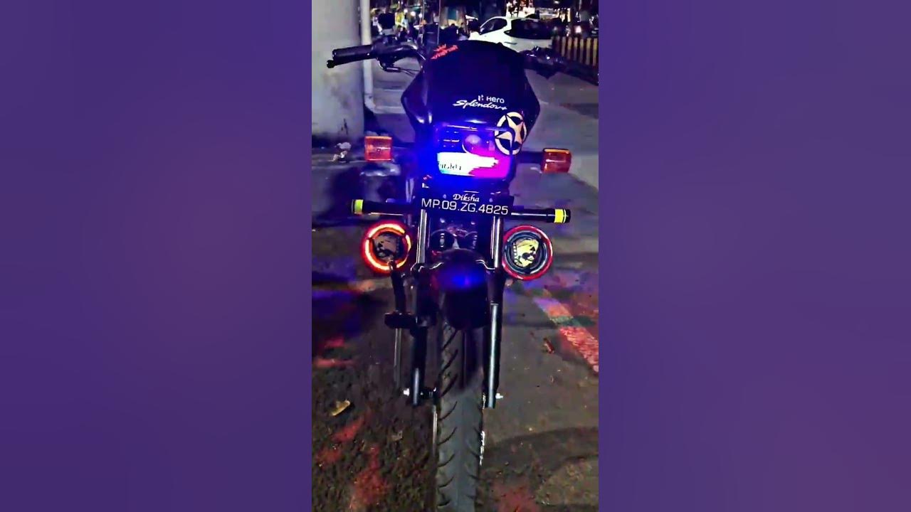my new video ki sath Splendor modified bike new modified bike Splendor📞📷❇