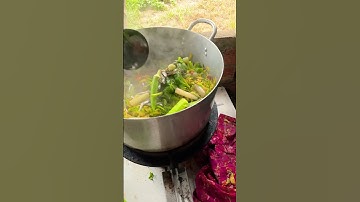 Canh chua cá linh bông điên điển. Đặc sản miền tây sông nước #annguyễnvlogs #food #anuong #amthuc