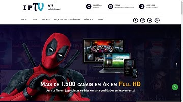 Site Admin para IPTV v3 Responsivo