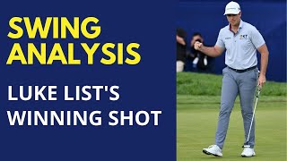 Luke List Swing Analysis - Winning Shot at the Farmers Insurance Open 2022