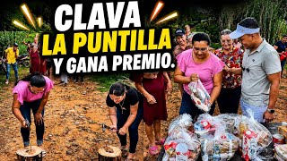 Hice el mejor juego, clava la puntilla en el tronco y ganas mercado 🥳 pasó lo inesperado 😳