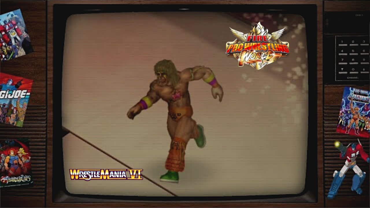 Wrestlemania 6 VHS Advert - Fire Pro Wrestling World - The Retro Wrestling Room