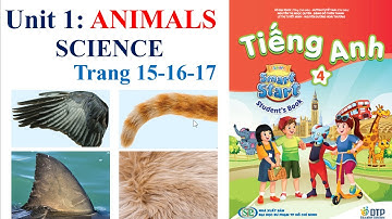 Tiếng Anh lớp 4, I learn smart start 4 , student book 4 Unit 1, Animals, Science // Mr DongAV
