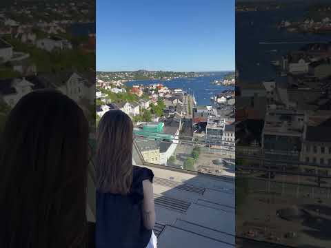 View Arendal từ trên cao #norway #thinhhanh #xuhuongyoutube @PhuongNamTruongVlog