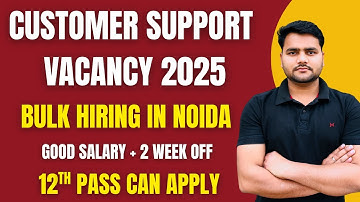 Tech Mahindra Vacancy For Freshers | Tech Mahindra Recruitment 2025 | Latest BPO jobs in Noida