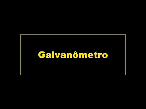 Vídeo: Quando o galvanômetro mostra a deflexão?