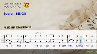 Ps 457 Gita Surga Bergema  Tenor Do  F 44