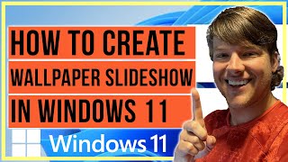 how to create a wallpaper slideshow in windows 11 - randomize your wallpaper images