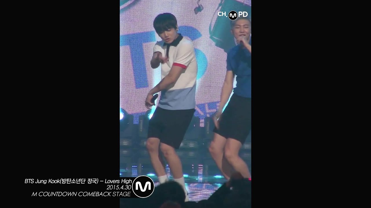[MPD직캠] 방탄소년단 정국 직캠 'Lovers High'  (BTS JungKook Fancam) | @MCOUNTDOWN_2015.4.30