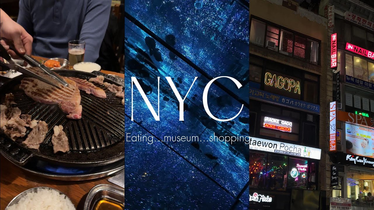 NYC in 24 Hours | Korean BBQ, Pop Mart, Birthday, Mercer Lab 🗽✨