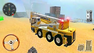 Construction Site Truck Driver #1 - Truck Crane Simulator - Android Games screenshot 4
