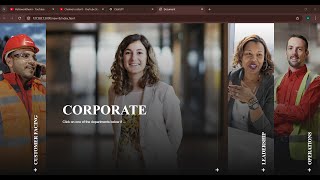 Web Project Using Html, Css, Scss, Javascript Animation