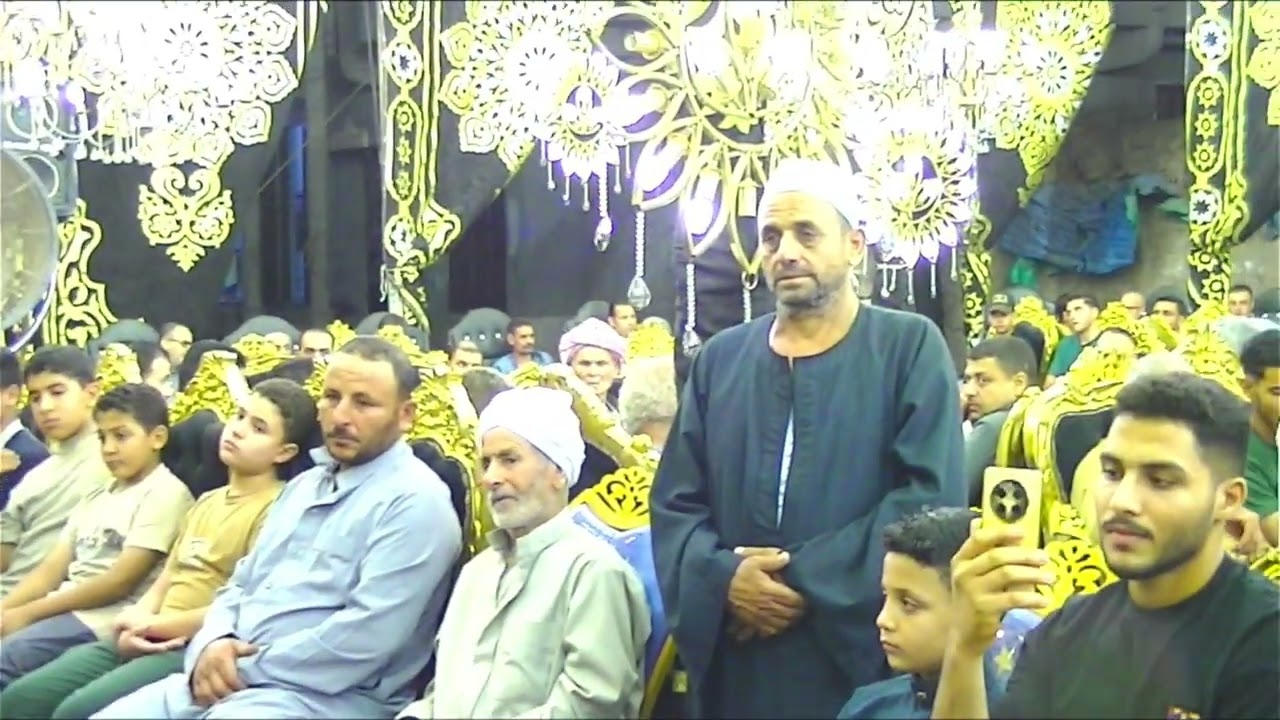 الشيخ محمود على حسن وختام عزاء الحاج مصطفى ابراهيم اللتمين ابوالقراميط السنبلاوين 20 8 2025