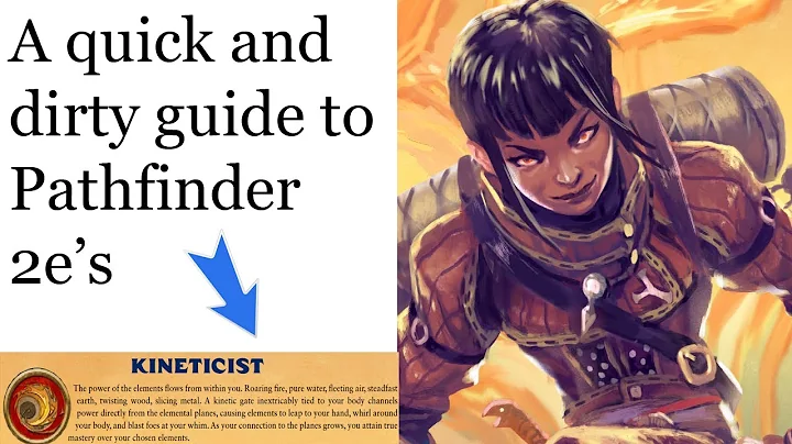 A quick and dirty guide to Pathfinder 2e's Kineticist
