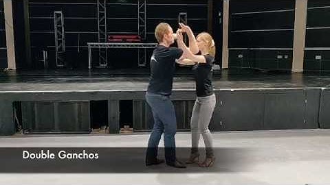 Hammerlock extended & Single/Double Ganchos Move at LSU Salsa