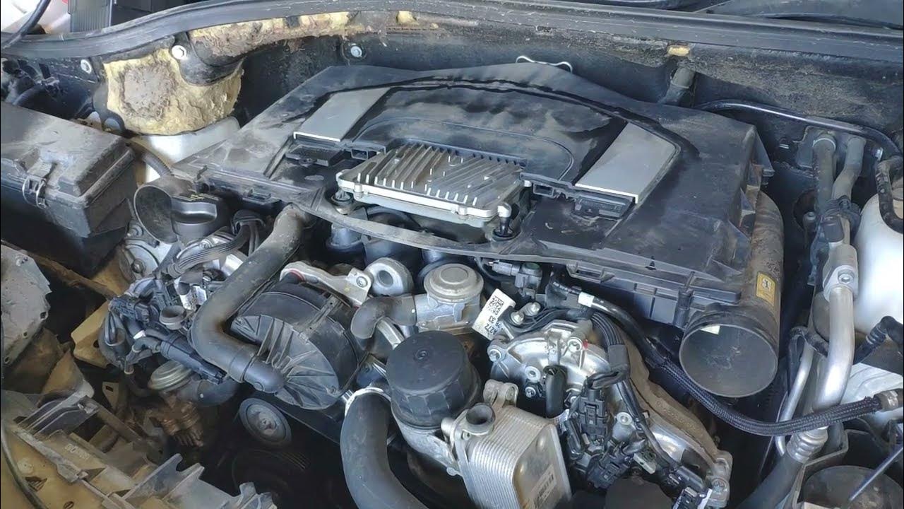 Mercedes ML 350 2007 Engine Work - YouTube