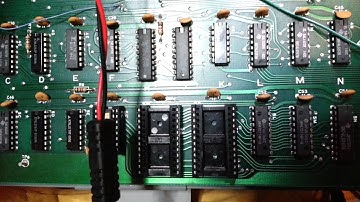 Donkey Kong Arcade Board PCB Repair - Part 3