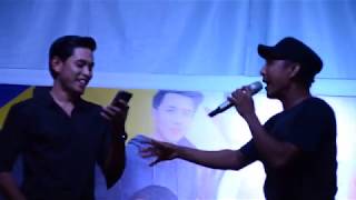 Video thumbnail of "sambutlah kasih(Love hunters)cover by-khai Bahar&Dj Fadzil (D'Putera)Kilauan Emas 2-UTM 4-10-2019(8)"