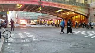 NYU Langone EMS Responding On East 42nd Street In Manhattan, New York