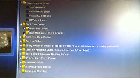 Pokemon XY PowerSaves Update 4/1/14 All TMs & HMs