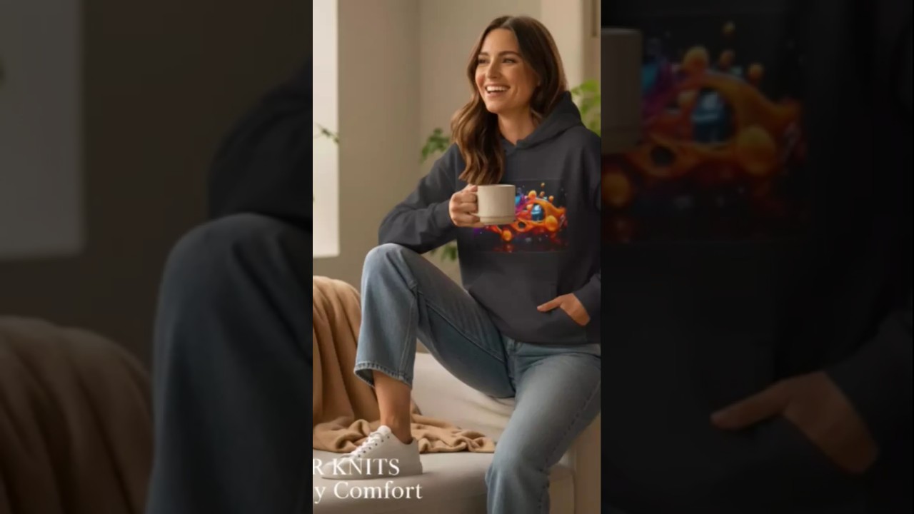 Abstract Colorful Liquid Orbs Hoodie | Surreal Space Art