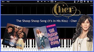 The Shoop Shoop Song - Cher (Synthesia) [Tutorial] [Instrumental Video] [Download]
