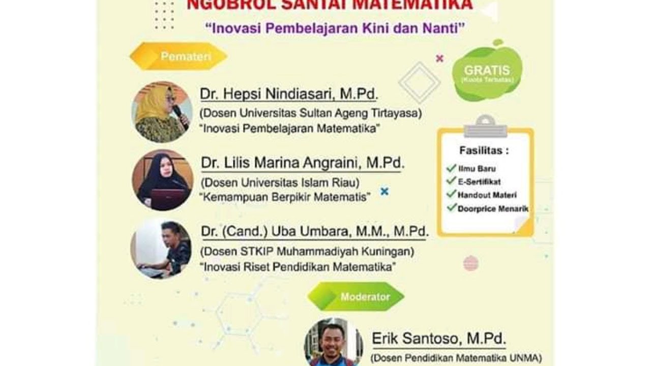 Prodi Pendidikan Matematika FKIP Universitas Majalengka - YouTube