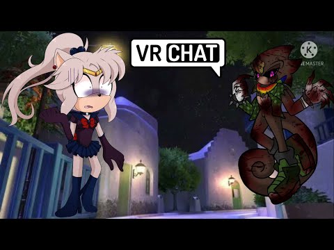 A VAMPIRIC FRIEND?!?! Sailor Peace Meets Terra.exe??? - VRChat