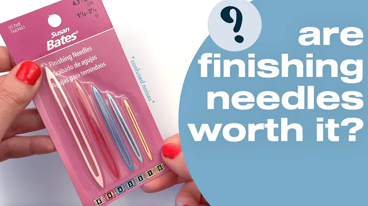 What Are Finishing Needles and How Do You Use Them?