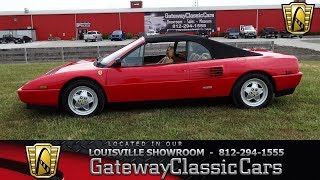 Gateway classic cars louisville showroom is proud to present this 1993
ferrari mondial t with valeo electronic clutch for sale. the name was
revived as ferra...